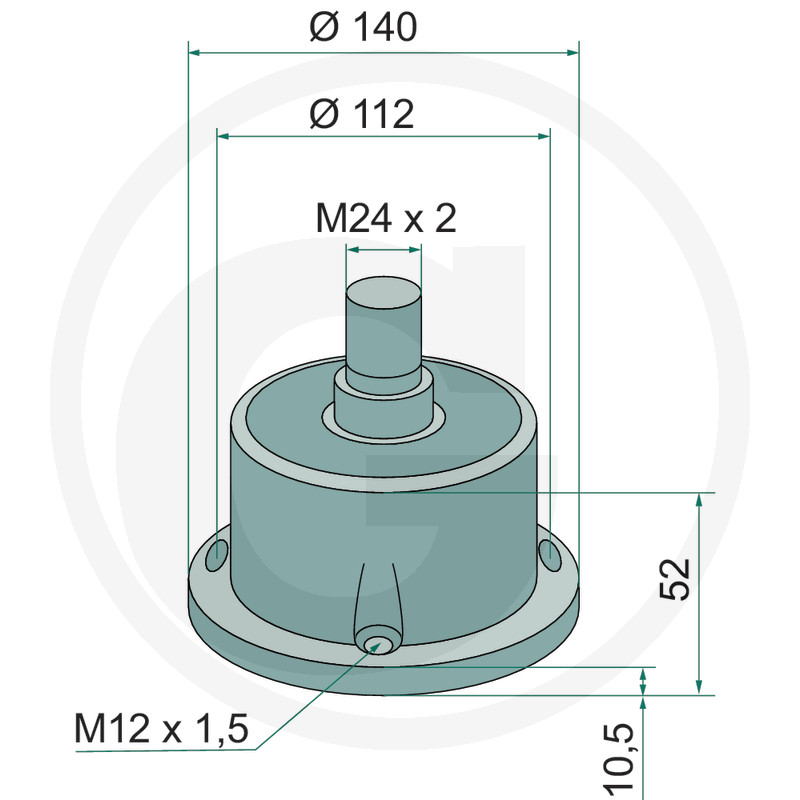 D19 LAGAR DISC RF30701X0